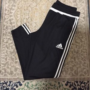 Adidas 3 stripe climacool track pants